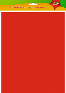 Фетр Апплика 50*70см, красный