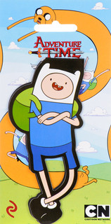 Финн. Магнитная фигурная закладка. Adventure time. 1