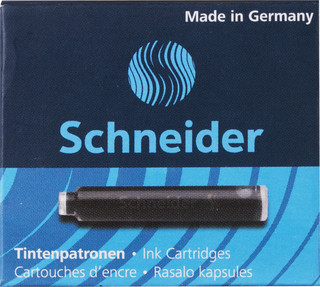 SCHNEIDER Картриджи чернильные, комплект 6 штук в коробке, черные 2
