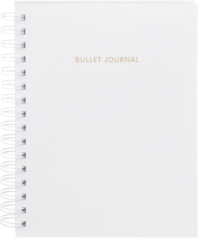 Блокнот в точку: Bullet journal (белый)
