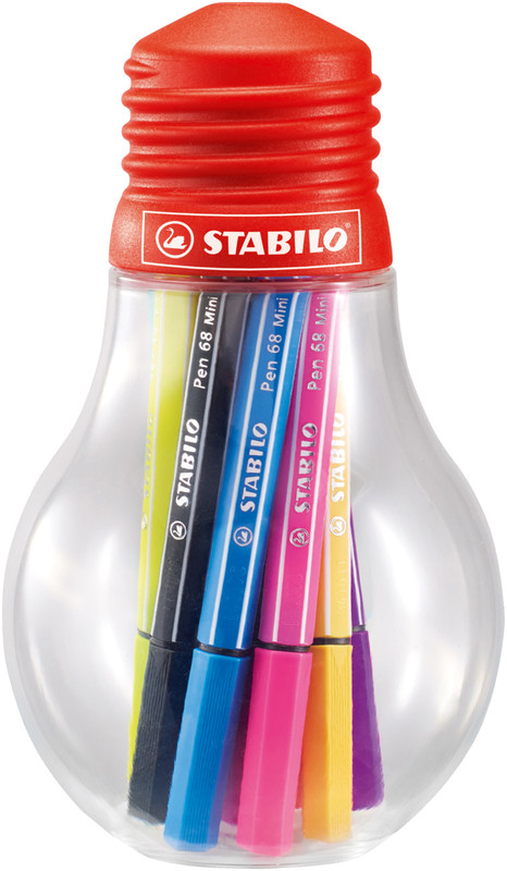 Фломастеры 'Pen 68 Mini' 12 цветов 668/12-061