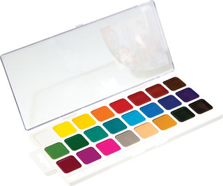 Акварель Гамма 'Классическая' медовая, 24 цвета 2