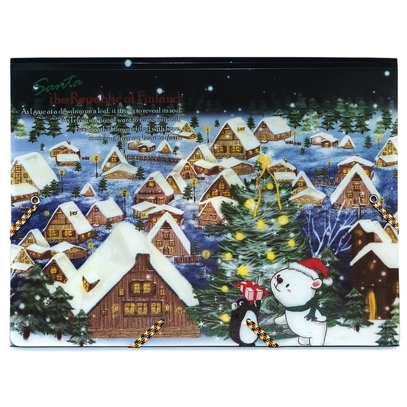 Папка на резинке Comix 'Traveling. Финляндия', A4