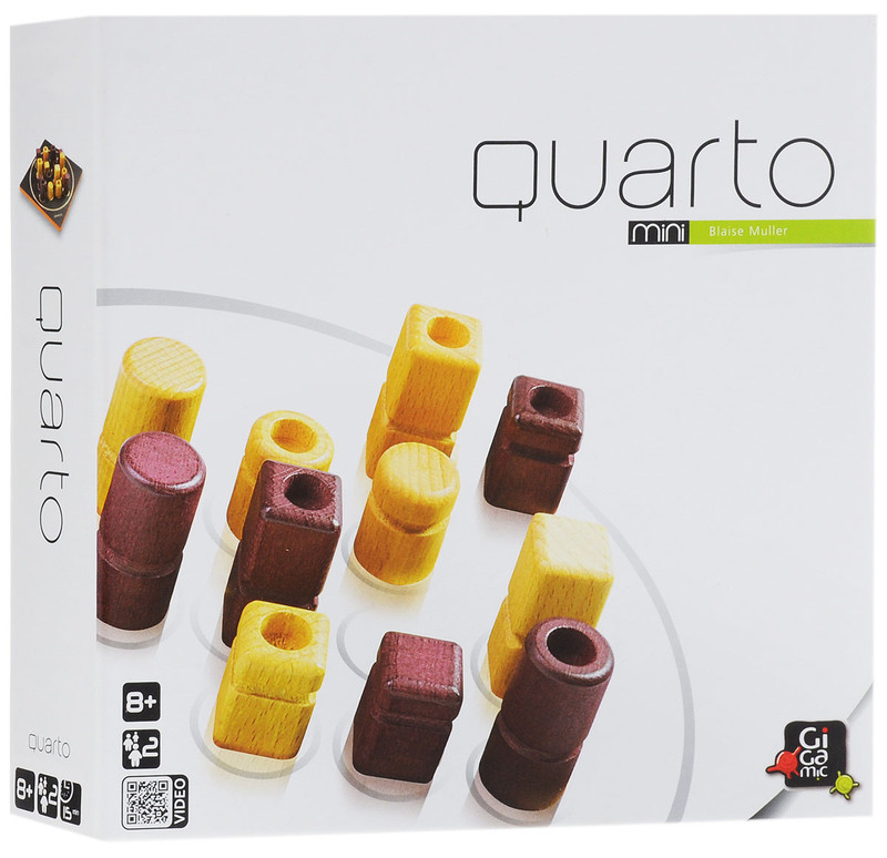 Gigamic Настольная игра Кварто мини-версия
