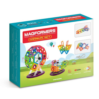 Магнитный конструктор MAGFORMERS Набор карнавал 2