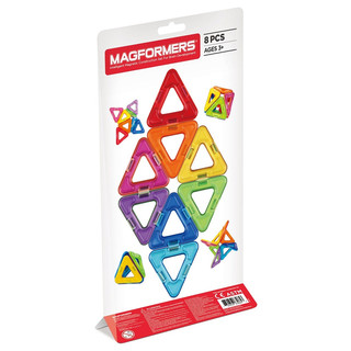 Магнитный конструктор MAGFORMERS Треугольники 8 деталей 8