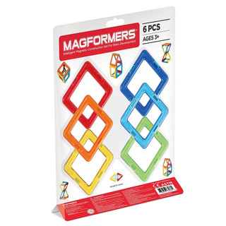 Магнитный конструктор MAGFORMERS Квадраты 6 6