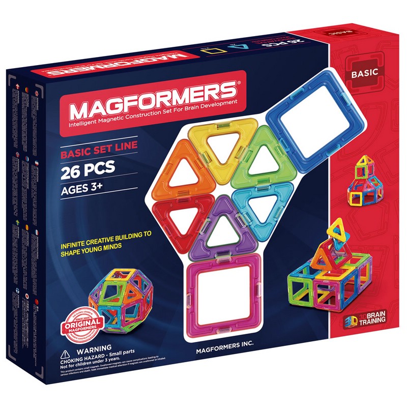Магнитный конструктор Basic Set, Magformers