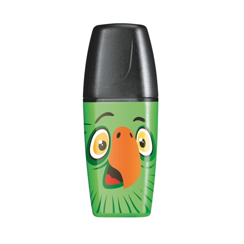 Текстовыделитель STABILO BOSS MINI Funnimals цвет зеленый