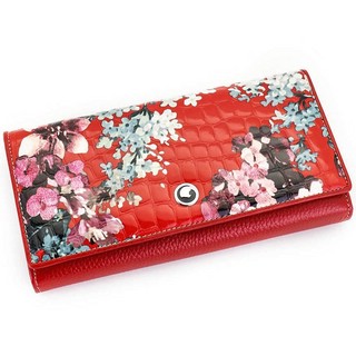 Кошелек женский кожаный Sergio Valentini СВ 8084-002, красный 1