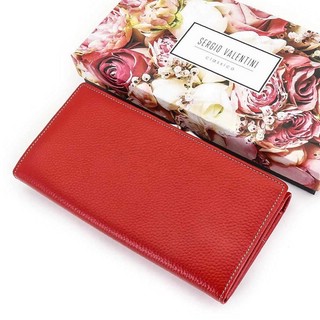 Кошелек женский кожаный Sergio Valentini СВ 8084-002, красный 4