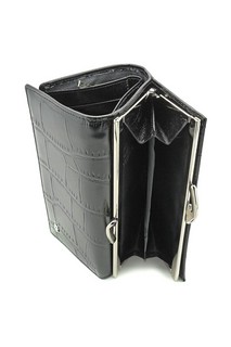 Кошелек женский Taoko Tanishi 728-079 черный, кожа, 3 отделения 3