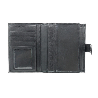 Портмоне Pellecon, кожа, на кнопке, черный, 005-319/1 2