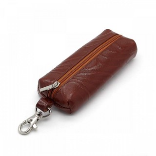 Ключница Taoko Tanishi, 1 отделение на молнии, кожа, цвет коричневый 2