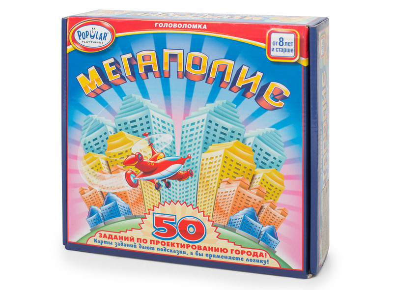 Настольная игра-головоломка Мегаполис