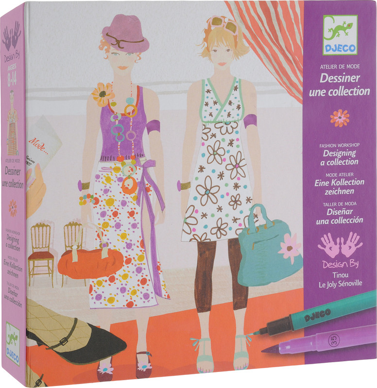 Djeco Раскраска Дизайнер одежды