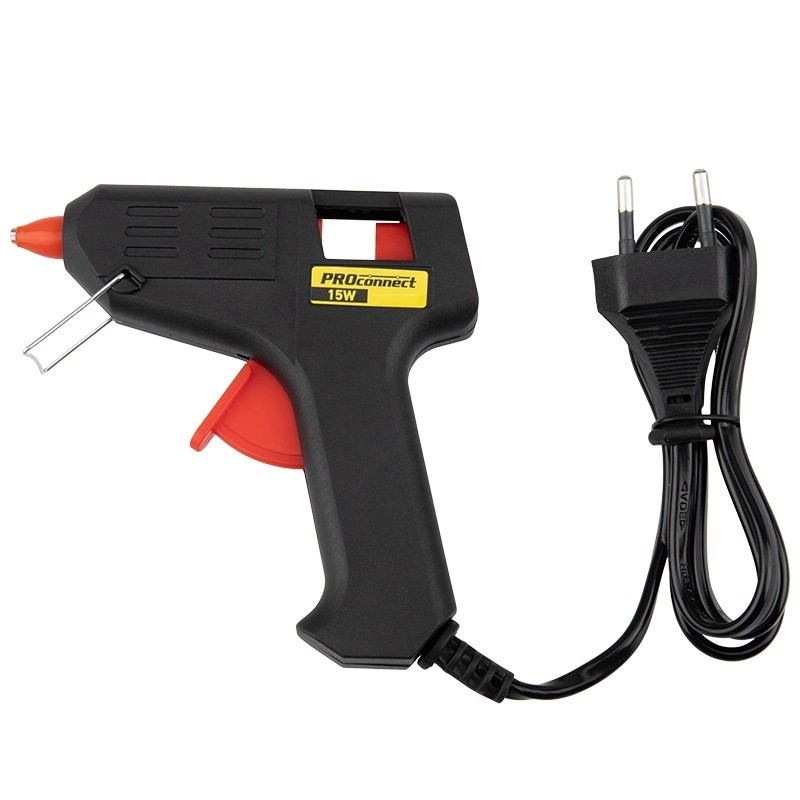 Клеевой пистолет PROconnect, 15 Вт, 12-0102