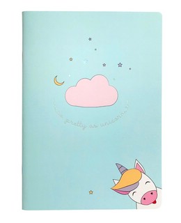 Тетрадь "Magic. Бирюзовый" А5, 48 л, клетка, мягкий переплет,...