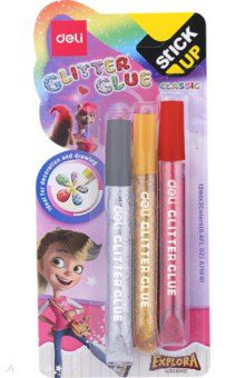 Клей-гель с блестками 