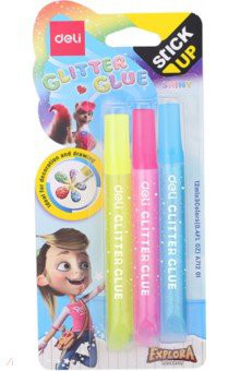 Клей-гель с блестками 