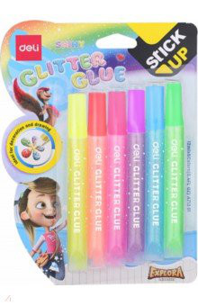 Клей-гель с блестками 