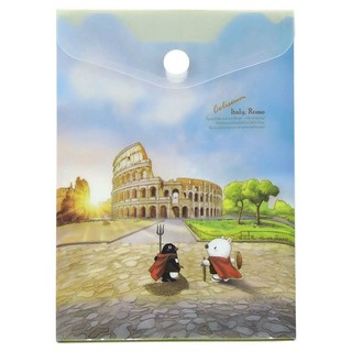 Папка-конверт на кнопке А6 