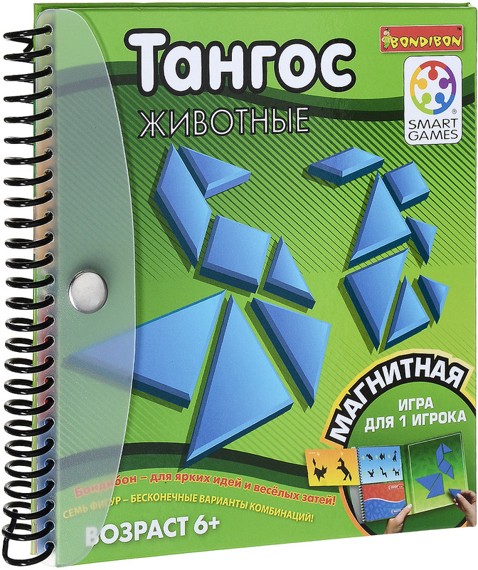 Bondibon Обучающая игра Тангос Животные