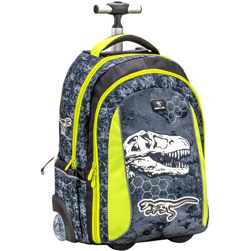 Рюкзак на колесах молодежный Belmil DINOSAUR WORLD