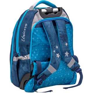 Рюкзак на колесах молодежный Belmil EASY GO BLUE MAGIC 4