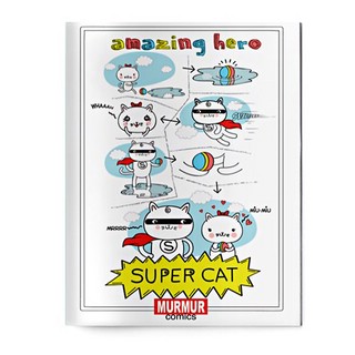 Тетрадь Bruno Visconti MurMur Comics, А5- (145*210мм), 40 лис...