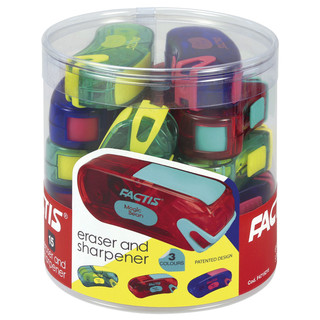 Точилка FACTIS Magic Bean с контейнером и стирательной резинкой 5