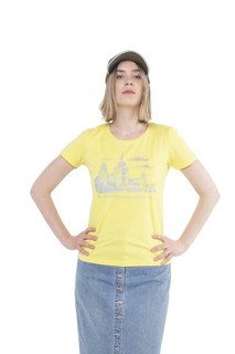 Футболка с видом главного здания МГУ имени М.В. Ломоносова