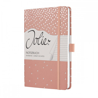 Блокнот Jolie. Natural Beauty А5, 87 листов, в линейку, на ре...