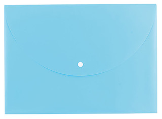 Конверт на кнопке DELI E38131, A4 полипропилен, 0.18 мм, цвет в асс. Цена за 1 шт.