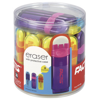 Ластик Factis Zip, белый, выдвижной 4