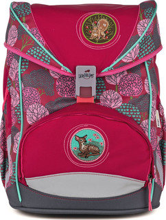 Ранец школьный DerDieDas ErgoFlex Exklusiv Switch Patch Волшебный лес, с наполнением 2