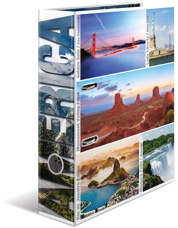 Папка-регистратор Herma Америка, A4+