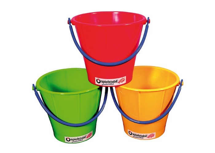 Ведерко 'Пляжное' большое, SPIELSTABIL, цвет в асс. Цена за 1 шт.