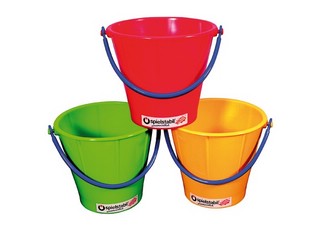 Ведерко 'Пляжное' большое, SPIELSTABIL, цвет в асс. Цена за 1 шт.