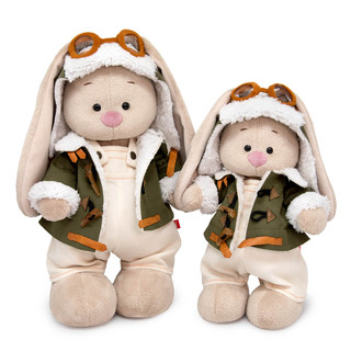 Зайка Ми в куртке-пилот, 25 см | Коллекция Винтаж 3