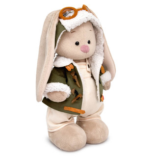 Зайка Ми в куртке-пилот, 25 см | Коллекция Винтаж 2