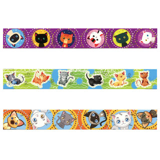 Закладки магнитные для книг 'Кошечки' (6 штук) 3