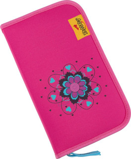 Ранец школьный DerDieDas ErgoFlex Vario Цветочки, с наполнением 10