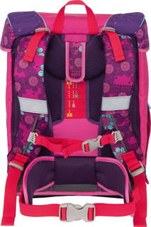 Ранец школьный DerDieDas ErgoFlex Vario Цветочки, с наполнением 3