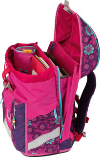 Ранец школьный DerDieDas ErgoFlex Vario Цветочки, с наполнением 5