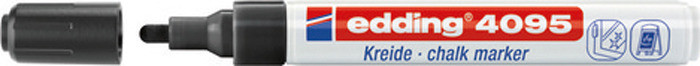 Маркер меловой Edding E-4095/001 Chalk Marker, черный