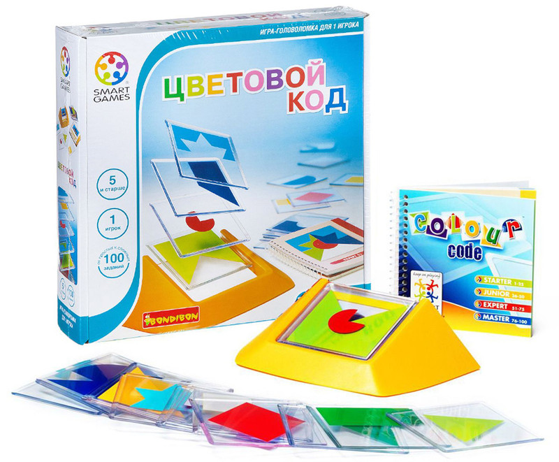 Bondibon Логическая игра Цветовой код