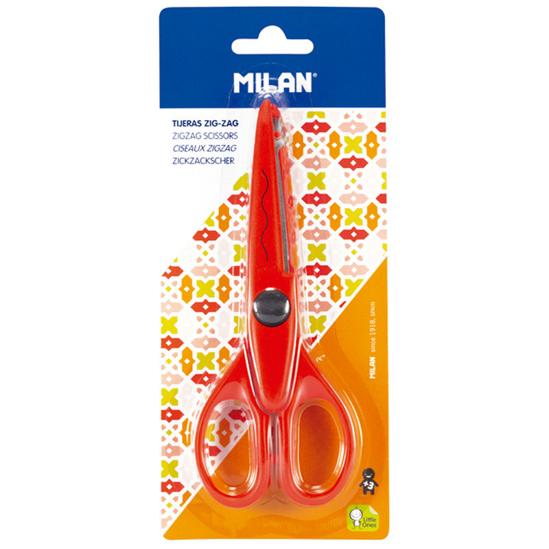 Ножницы фигурные, 16 см Milan, цвет в ассортименте