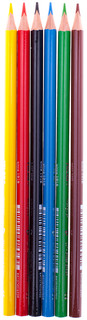 Карандаши Milan 231, 6 цветов, трехгранные 5