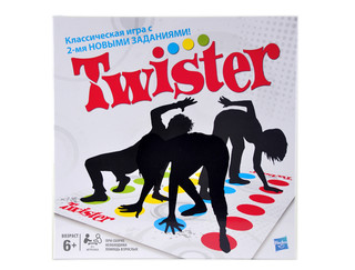 Игра 'Твистер 1' Hasbro, цвет мультиколор
